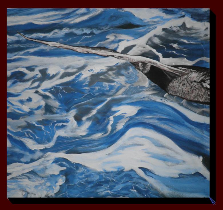 acrylic painting of a Seagull for sale Pomona CA 91766